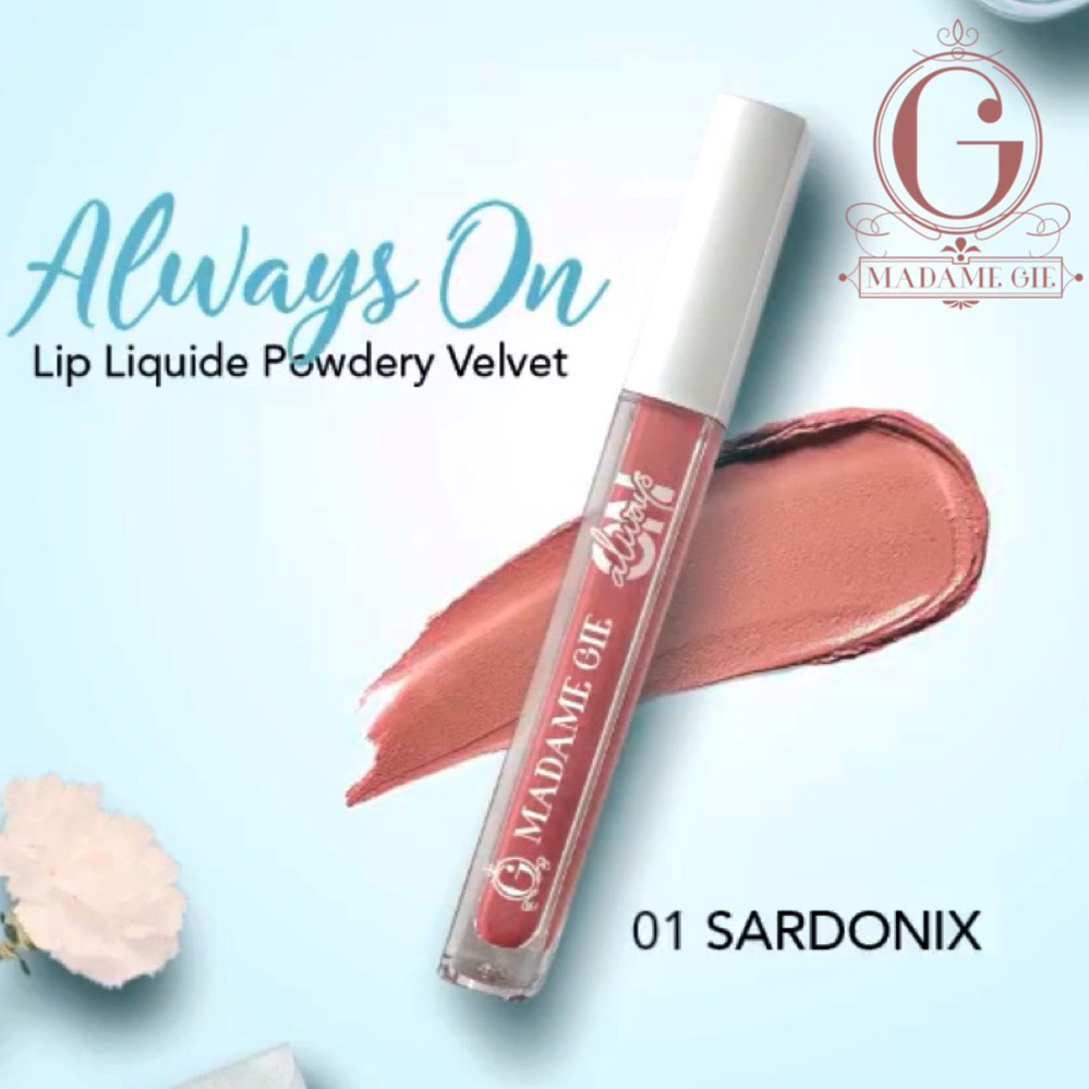 Madame Gie Lip Cream Shades 01 Sardonix