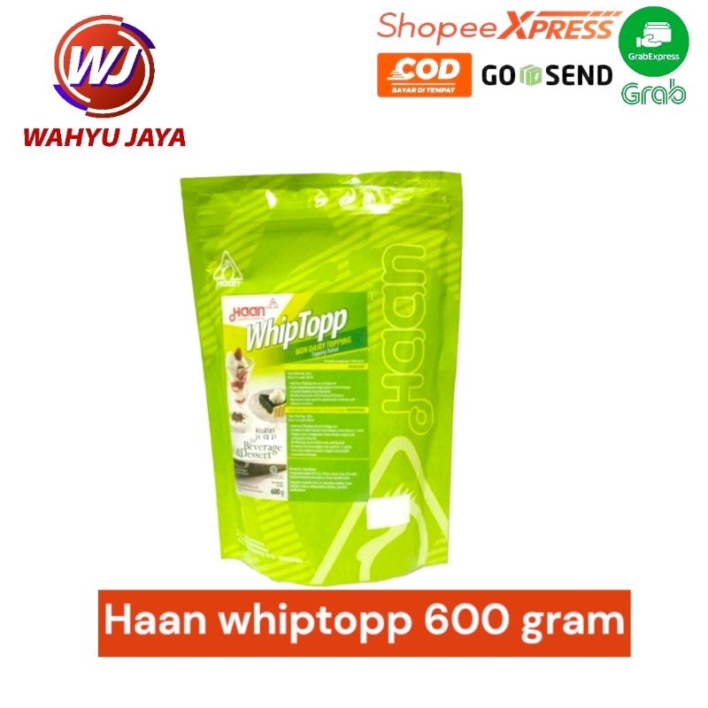 

Haan whip topp 600 gram