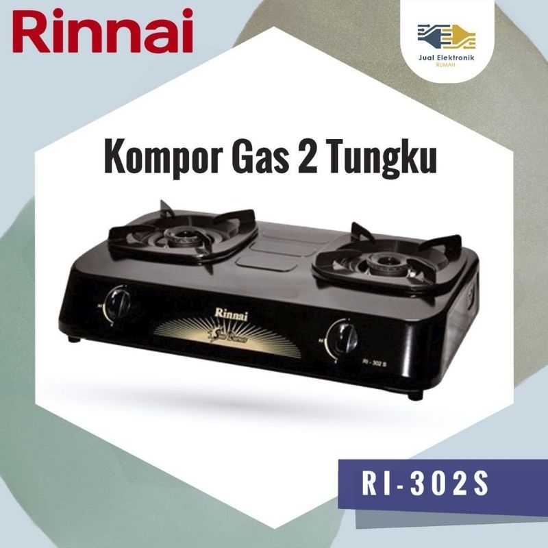 Kompor Gas Rinnai 2 Tungku