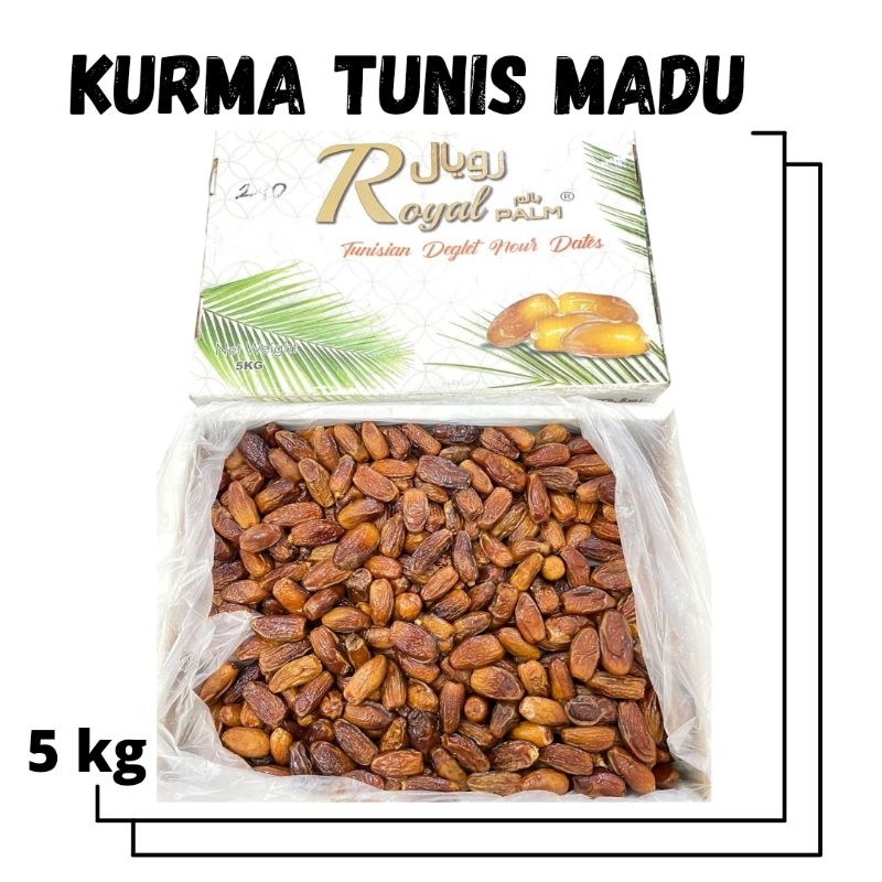 

Kurma Tunisia Madu premium 5 kg