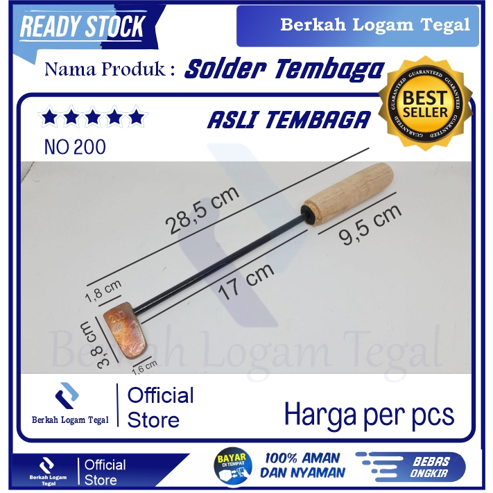 STANG LAS PATRI SOLDER TEMBAGA NO. 200