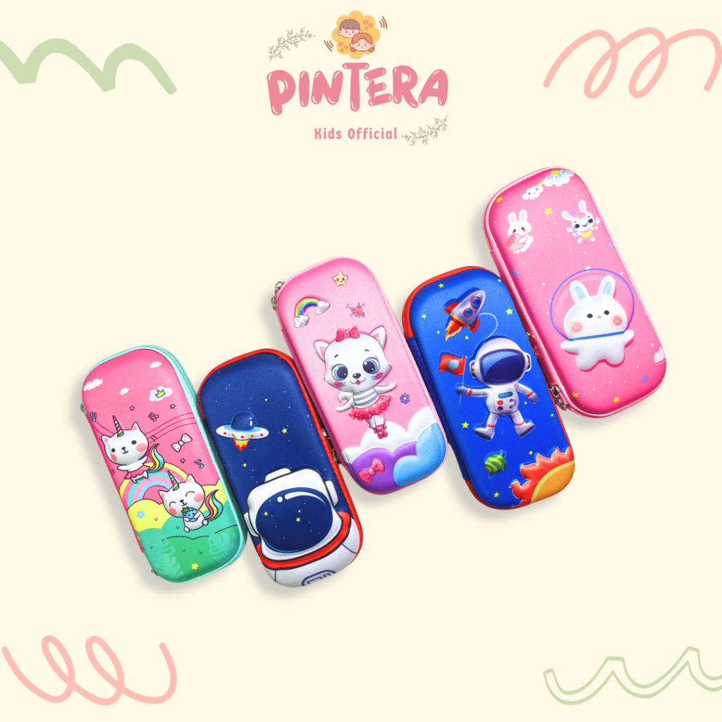 

Pintera - Tempat Pensil Anak 3D Timbul
