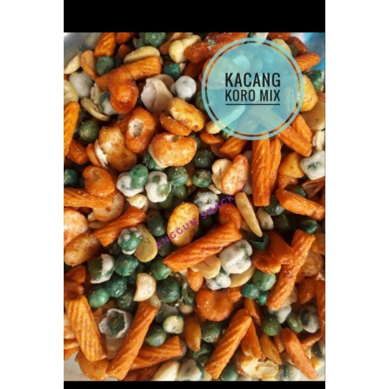 

snack campur / koro mix /kacang campur jaipong/koro mix jaipong