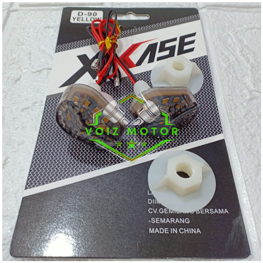 Lampu Sen Tempel Diamond Xcase Sein Tempel Mini D90 Semua Jenis Motor Vario Mio Beat Scoopy Fino Sup