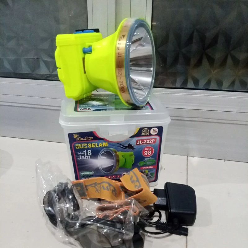SENTER KEPALA SELAM 200watt, SENTER MENYELAM JL 232