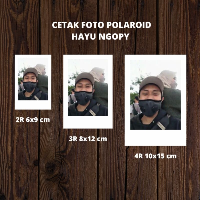 Cetak Foto Polaroid 2R 3R 4R