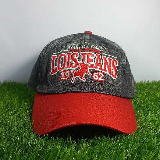 Topi Lois Topi Baseball Topi Denim Original Lois HDM278BL
