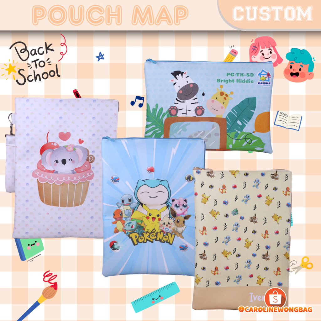 

TAS FOLDER DOKUMEN (CUSTOM SATUAN) POUCH MAP PREMIUM