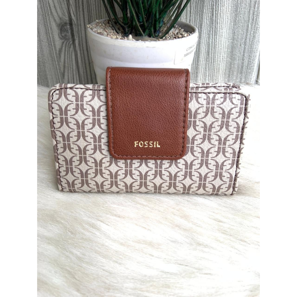 dompet branded Madison Multi Taupe/Tan, black brown