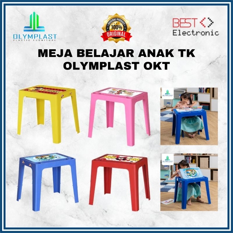 Meja Anak Plastik Olymplast OKT Meja Belajar Meja TK Meja Plastik Olymplast OKT