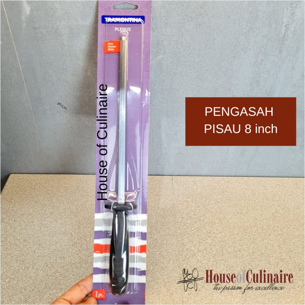 Tramontina Plenus Asahan Pisau 8" Sharpening Steel