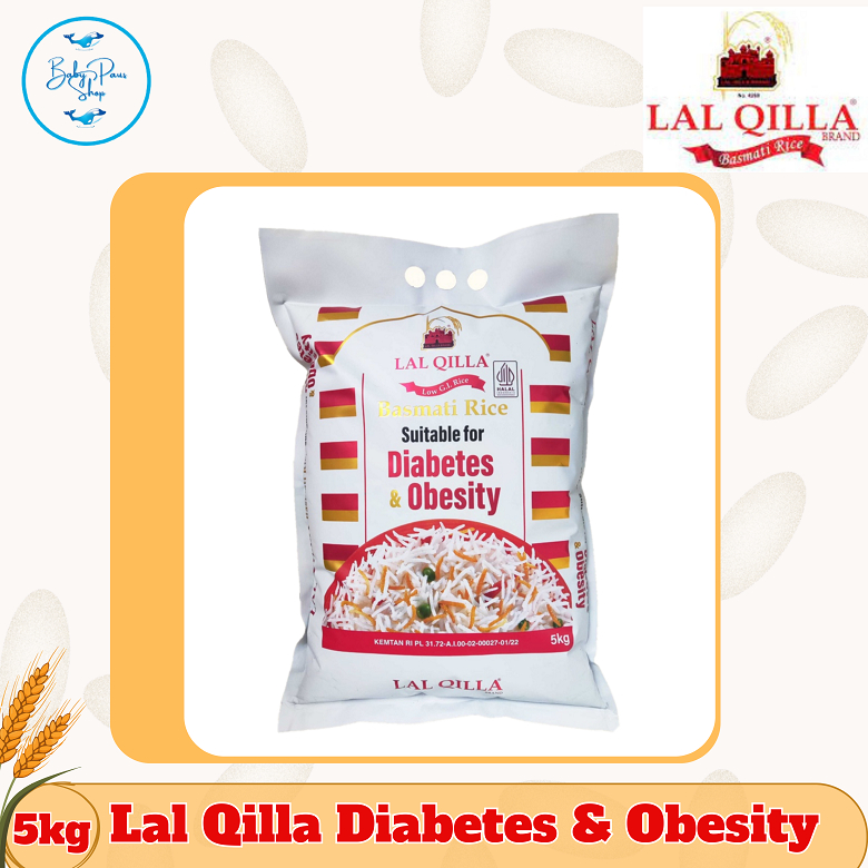

Lal Qilla Diabetes Rice 5 kg I Baby Paus Shop I Beras