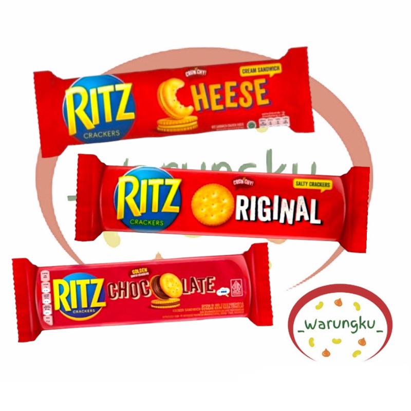 

RITZ ANEKA RASA 91gr Crackers Original Sandwich Keju Coklat