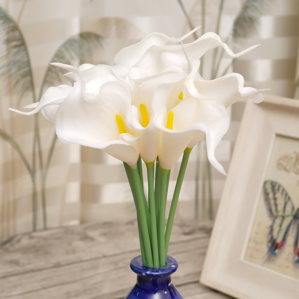 Bunga Cala Lily Latex Realtouch Artificial Flower Cala Lily Dekorasi kamar aesthetic