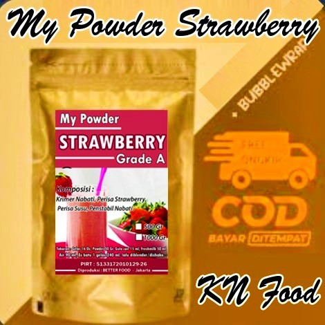 

My Powder Minuman Rasa Strawberry Grade A 1 Kg