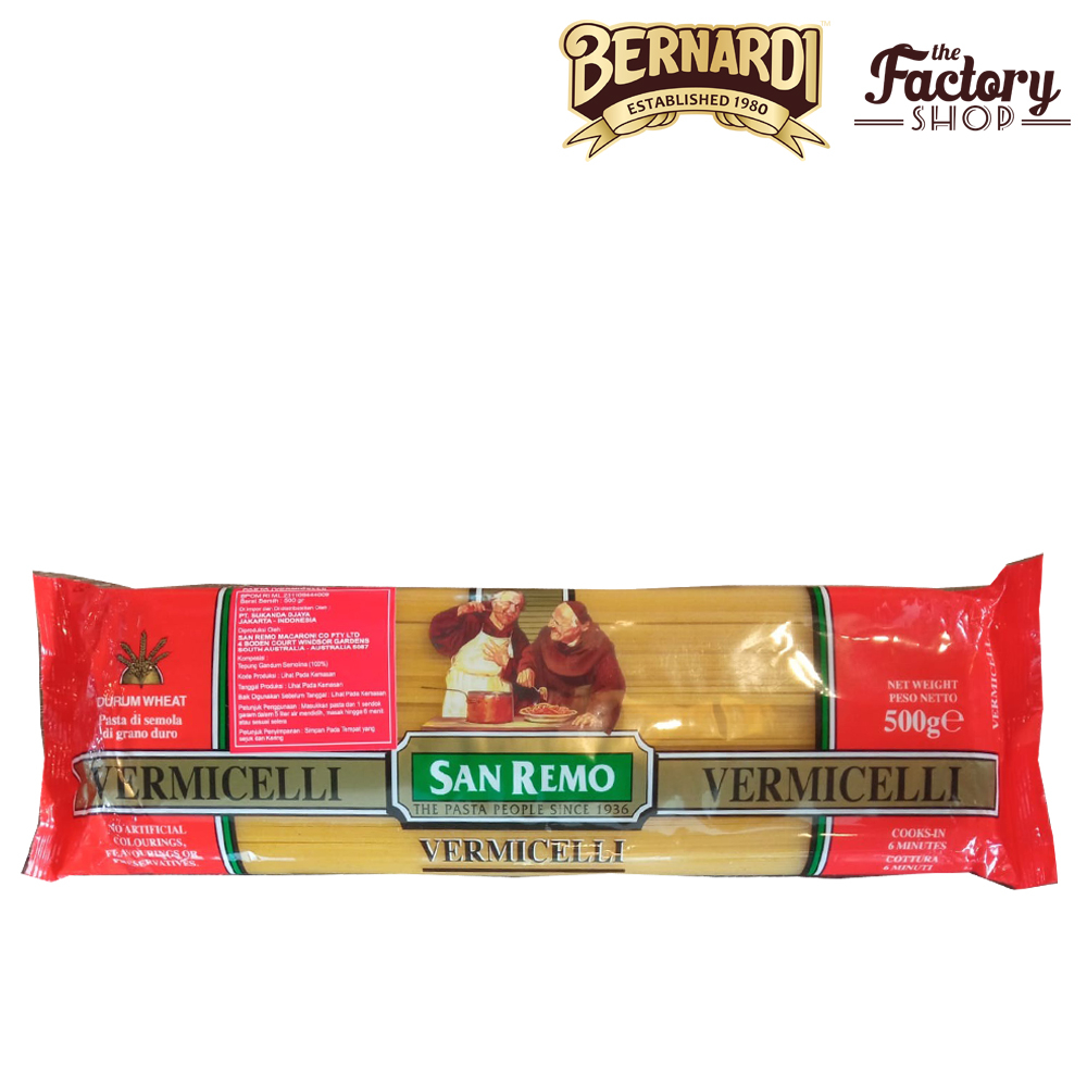 

San Remo Pasta Vermicelli 500g