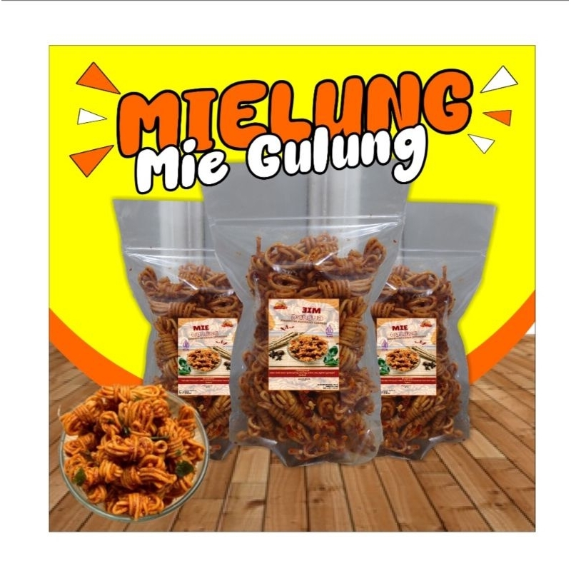 

MIELUNG | Mie gulung | Mie gulung pedas