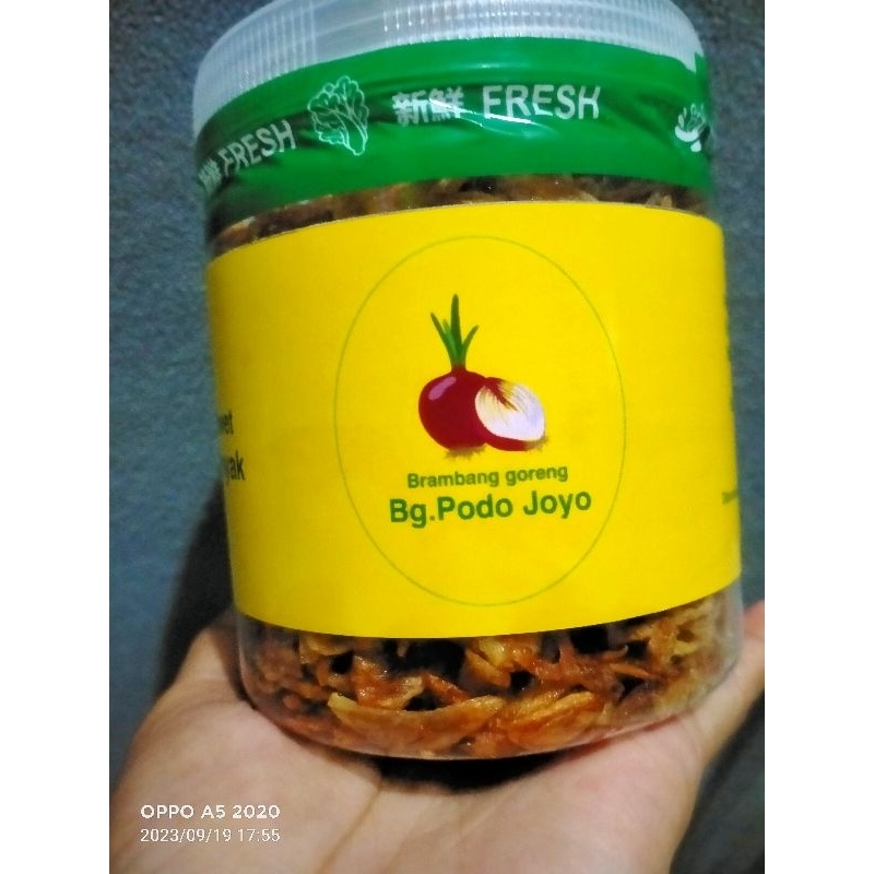 

BAWANG GORENG PODO JOYO BRAMBANG GORENG RENYAH TANPA CAMPURAN