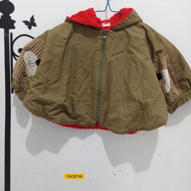 preloved cape jaket selimut bayi
