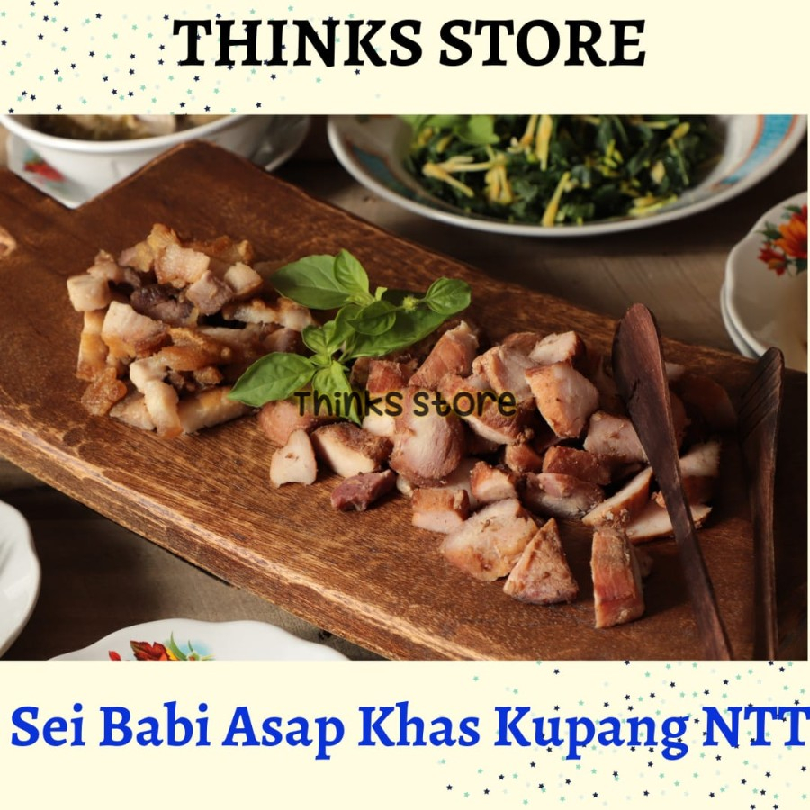 

Sei Babi Khas Kupang - Pork Sei - Babi Asap 500gr