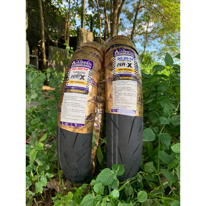 Ban mizzle MR X ring 14 80/80 90/80 tubeless soft compound 1ban