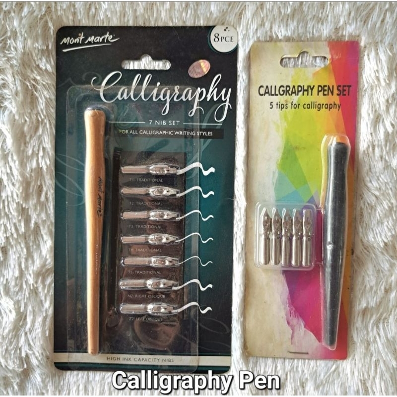 

Calligraphy Pen Mont Marte Set7/Biasa Set 5