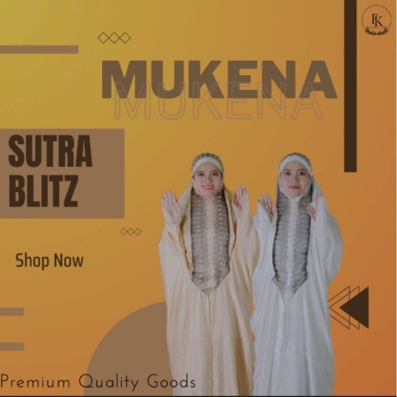 Mukena Sutra Blitz Terusan Dewasa Adem Nyaman Terlaris WARNA