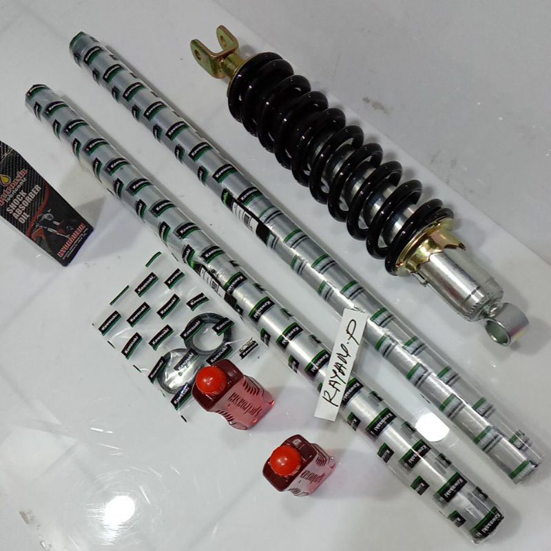 sok depan + belakang KLX 150 KLX150 sok+sil+oli