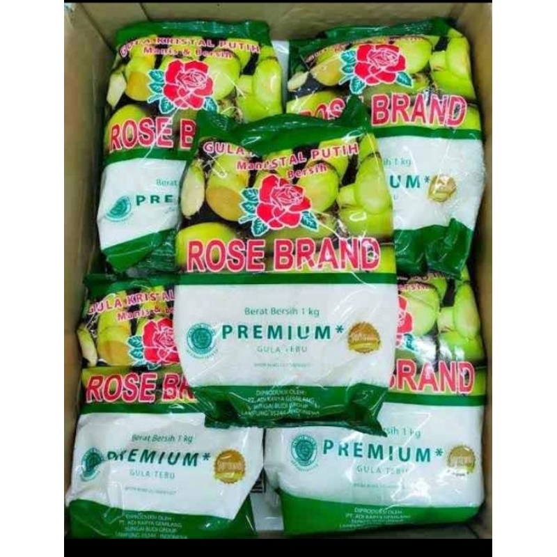 

GULA PASIR ROSE BRAND 1 KG HIJAU/KUNING