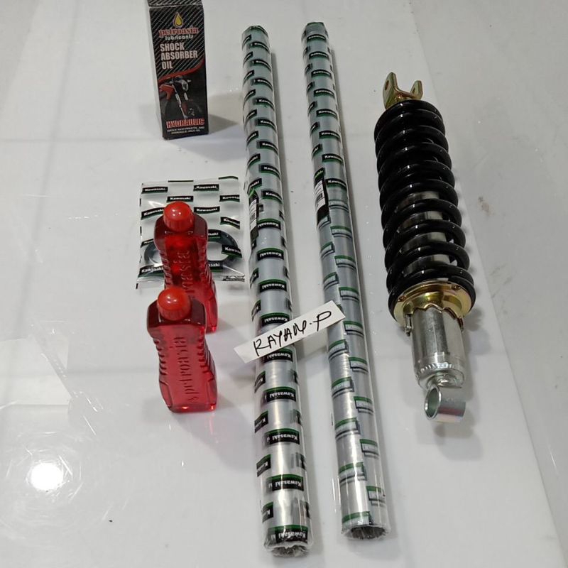 sok depan + belakang KLX150 KLX150 sil+oli+sok