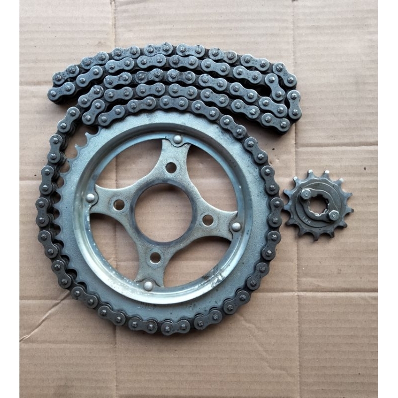 gear set honda tiger revo original