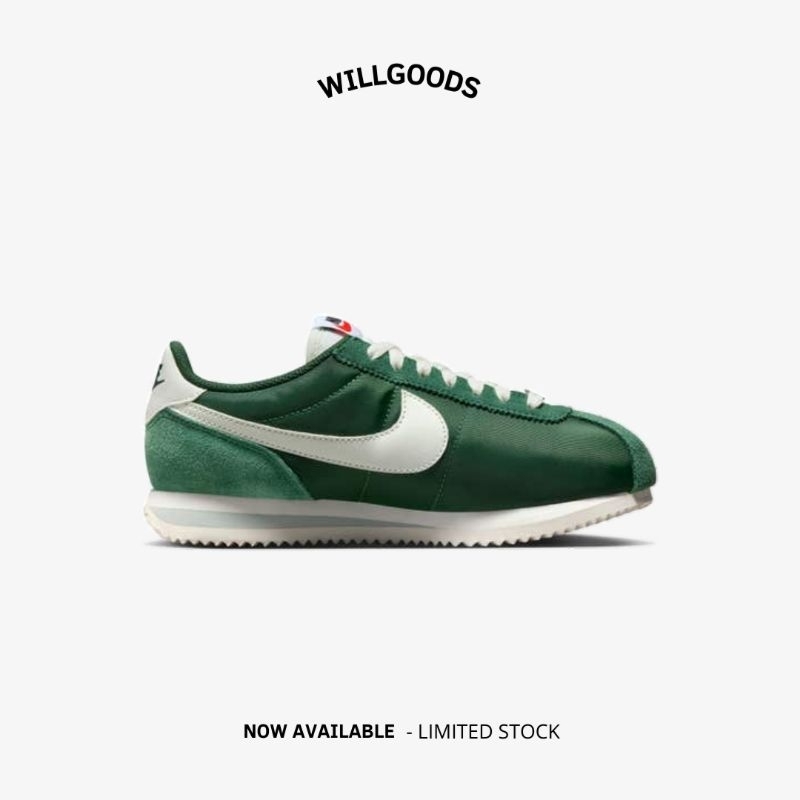 Nike Cortez Fir Green Women Original Resmi BNIB