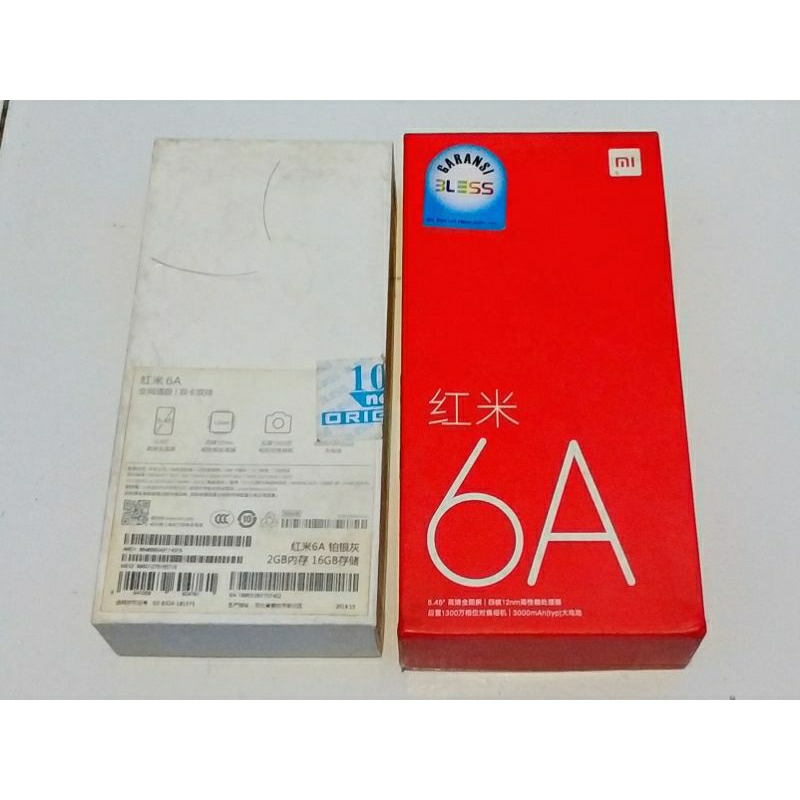 DUS/BOX/KOTAK XIAOMI REDMI 6A ORIGINAL
