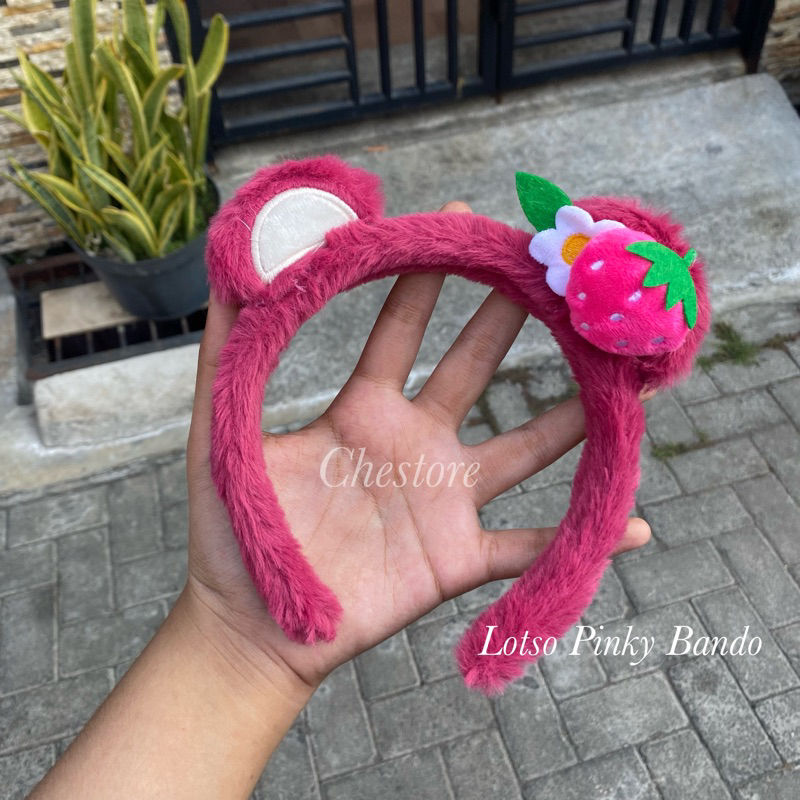 Lotso Pinky Bando Premium Bando Karakter Lotso Bando Korea Style