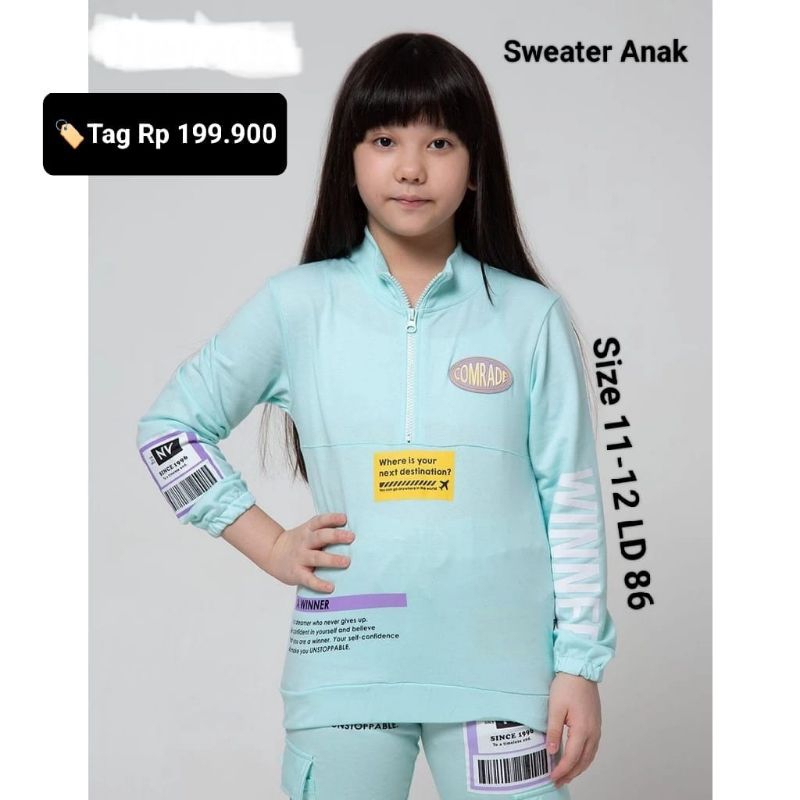Sweater Anak Cewek Nevada Keren