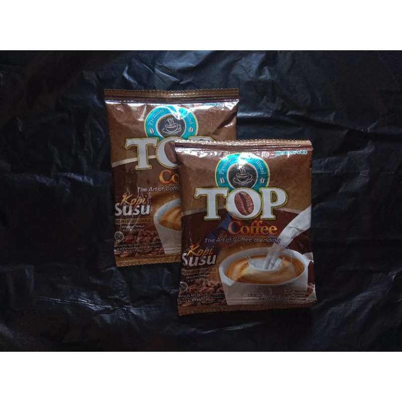 

IZDR ❤ TOP COFFEE TOP Kopi Susu sachet 31g x 12 Sachet