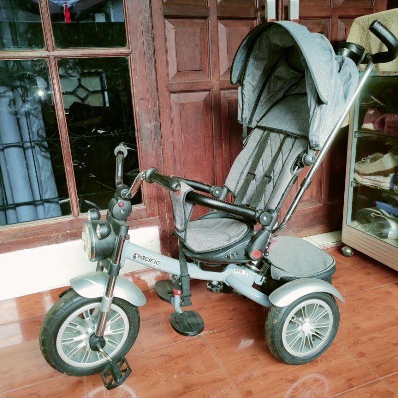 Sepeda Roda Tiga Pasific Abu-abu Second