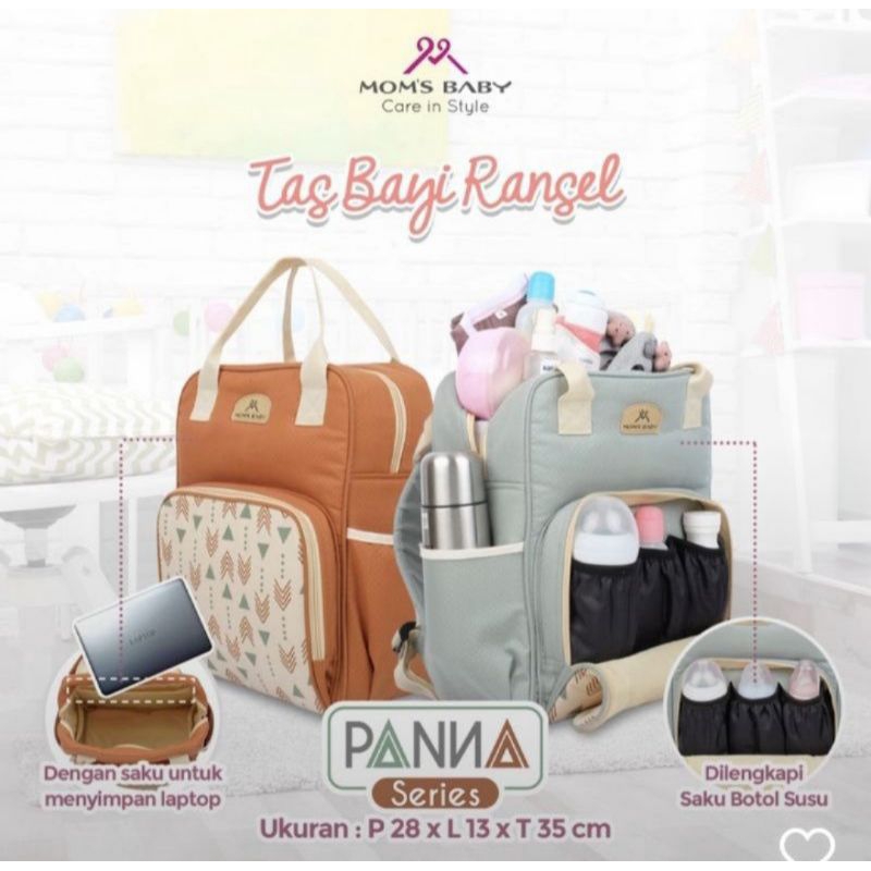 TAS RANSEL MOM'S BABY PANNA SERIES