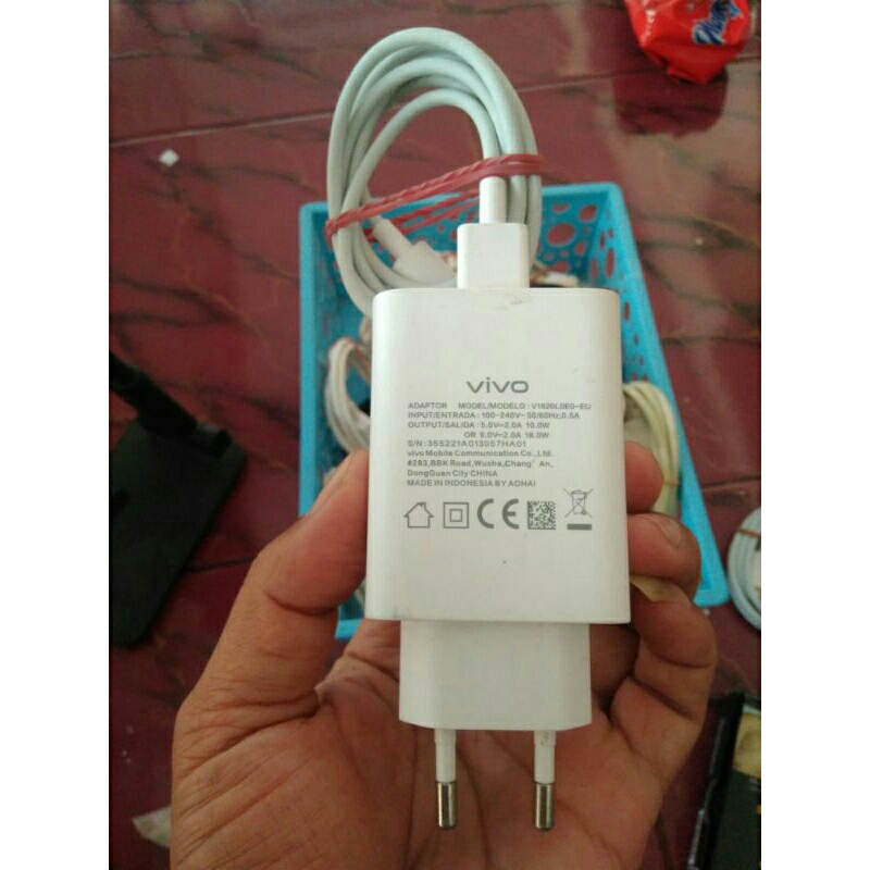 Charger Ces Original Vivo Fast Charging 18Watt
