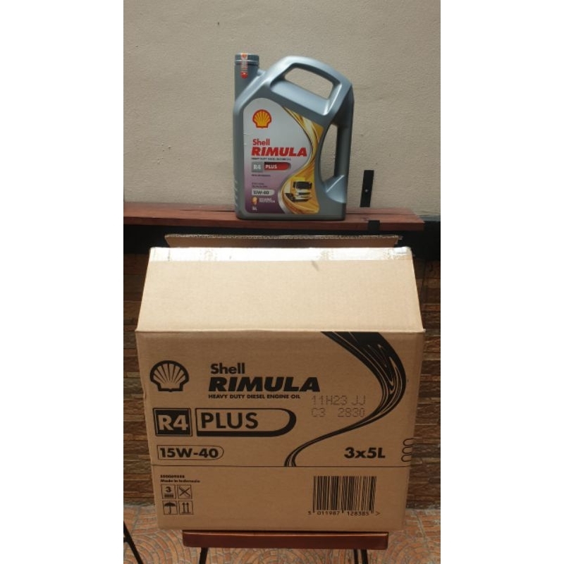 OLI SHELL RIMULA R4 PLUS 15W-40