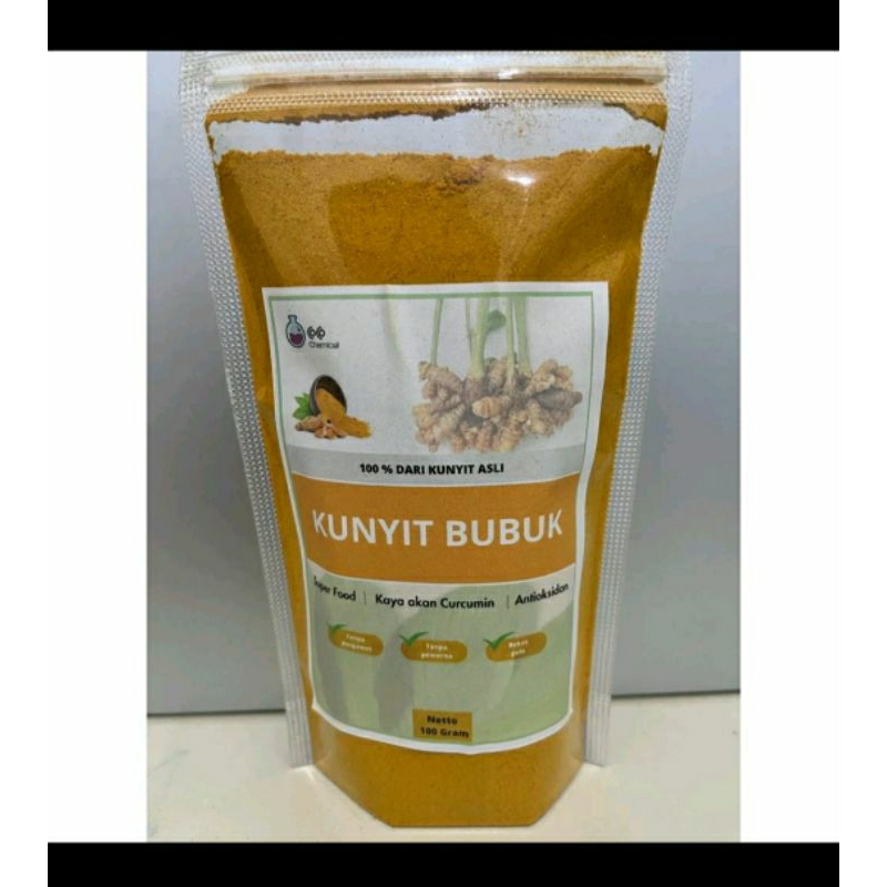 

kunyit bubuk kemasan 100 g