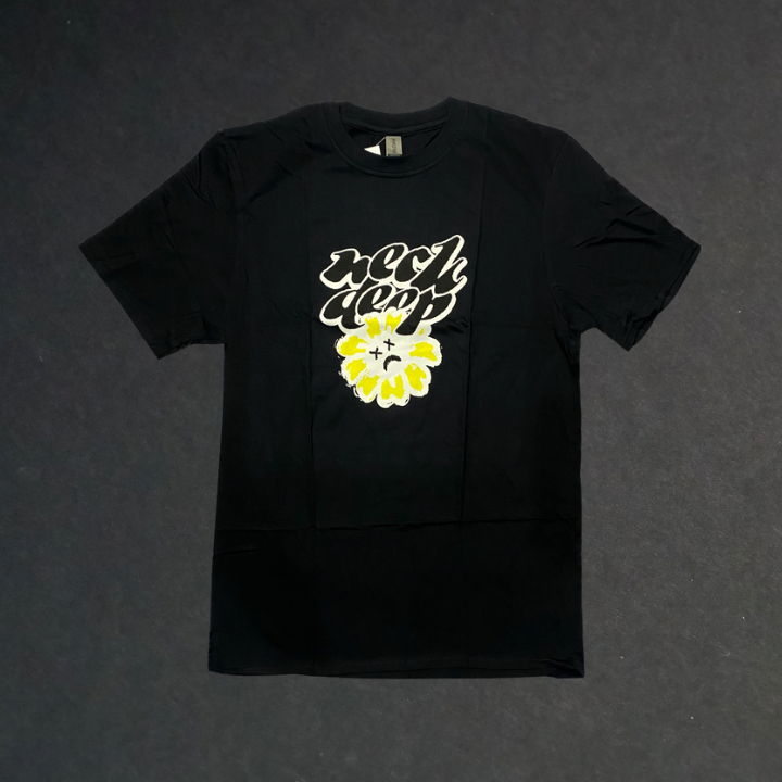 T-shirt NECK DEEP 'pushing daisies' Official Licensed Merchandise