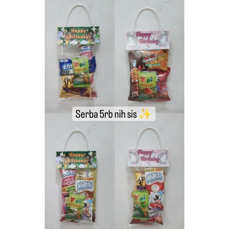 

Paket Mini Snack Ulang Tahun 5000