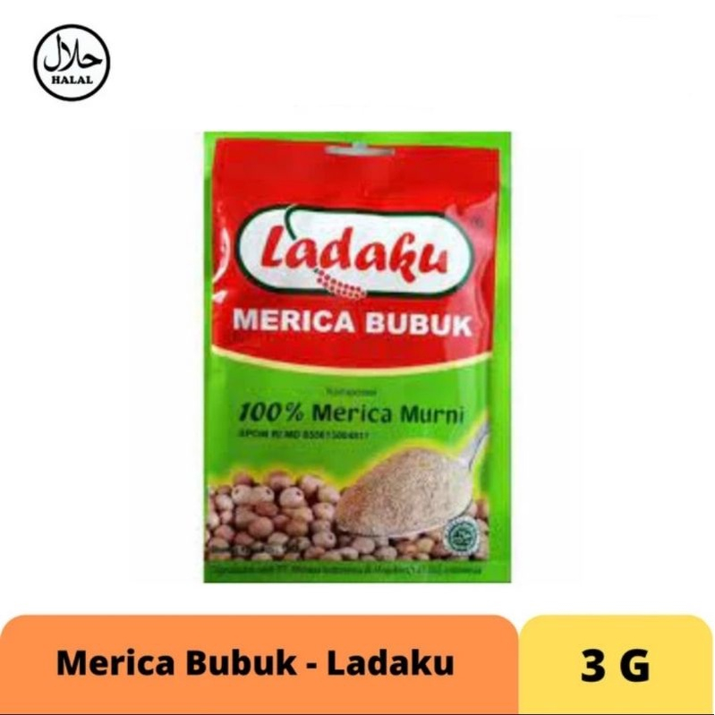 

Ladaku merica murni renceng isi 12 sachet