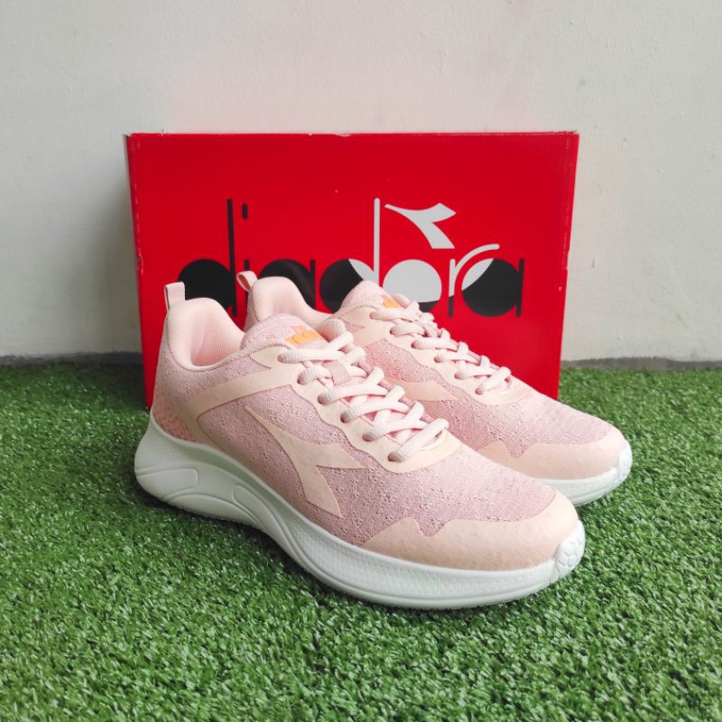 Sepatu Running Diadora Elva Pink Original