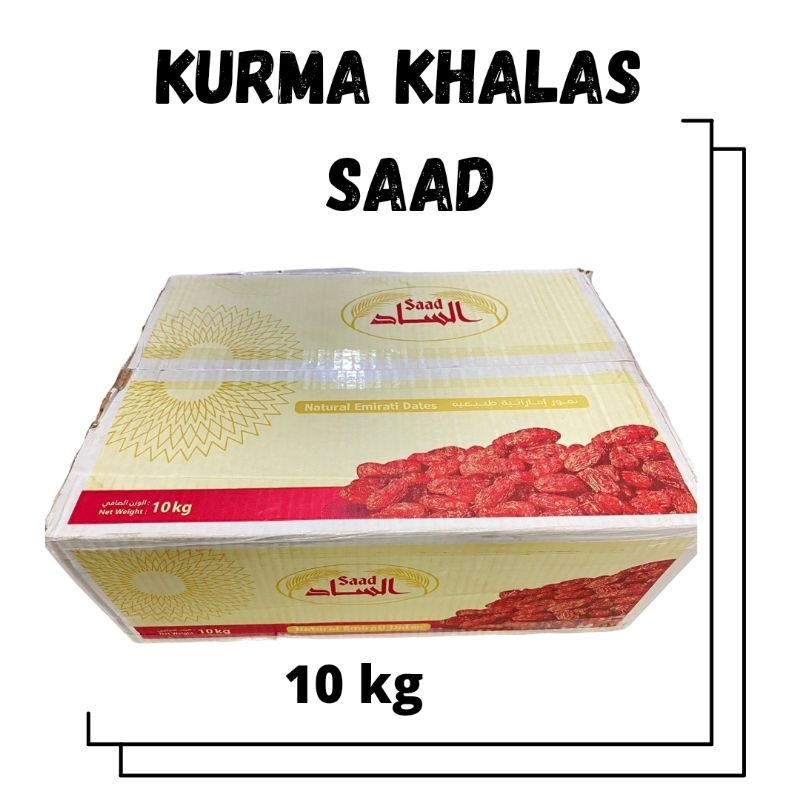 

GROSIR Kurma Khalas SAAD 10 kg Murah Oleh Oleh Haji Umroh