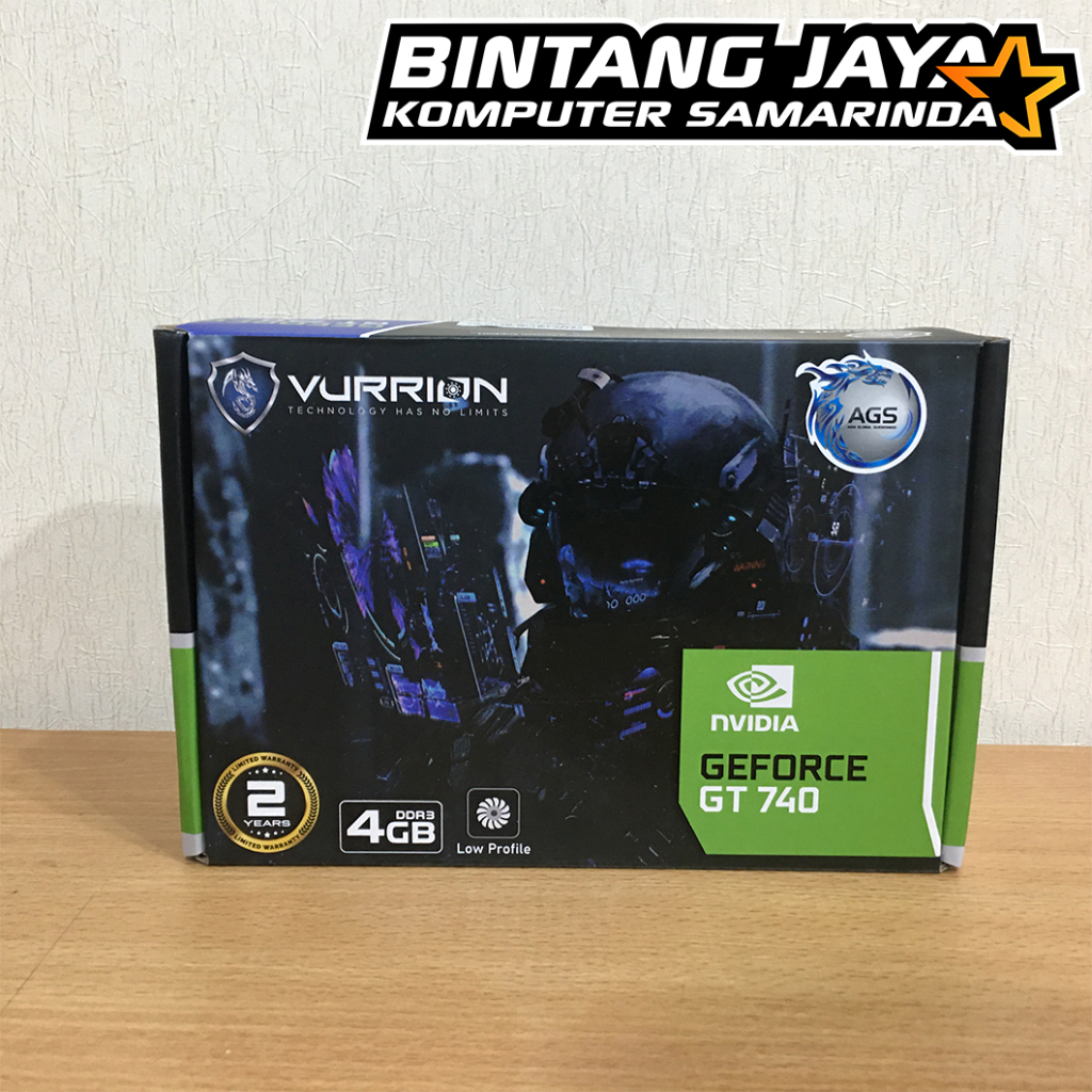 Vurrion VGA NVIDIA GT 740 Low Profile 4GB DDR3
