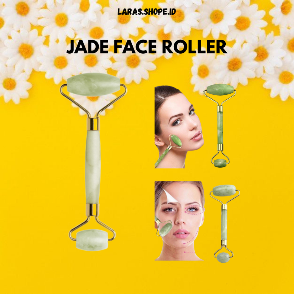 Roller Jade Face Roller / Roller Jade / Alat Pijat Wajah