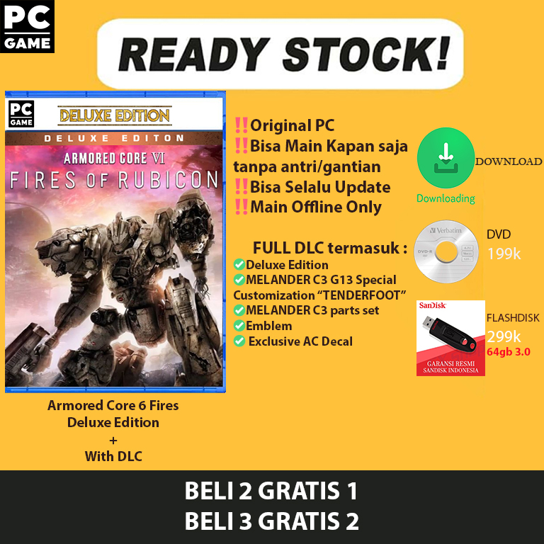 Armored Core 6 Deluxe Edition PC Game Original