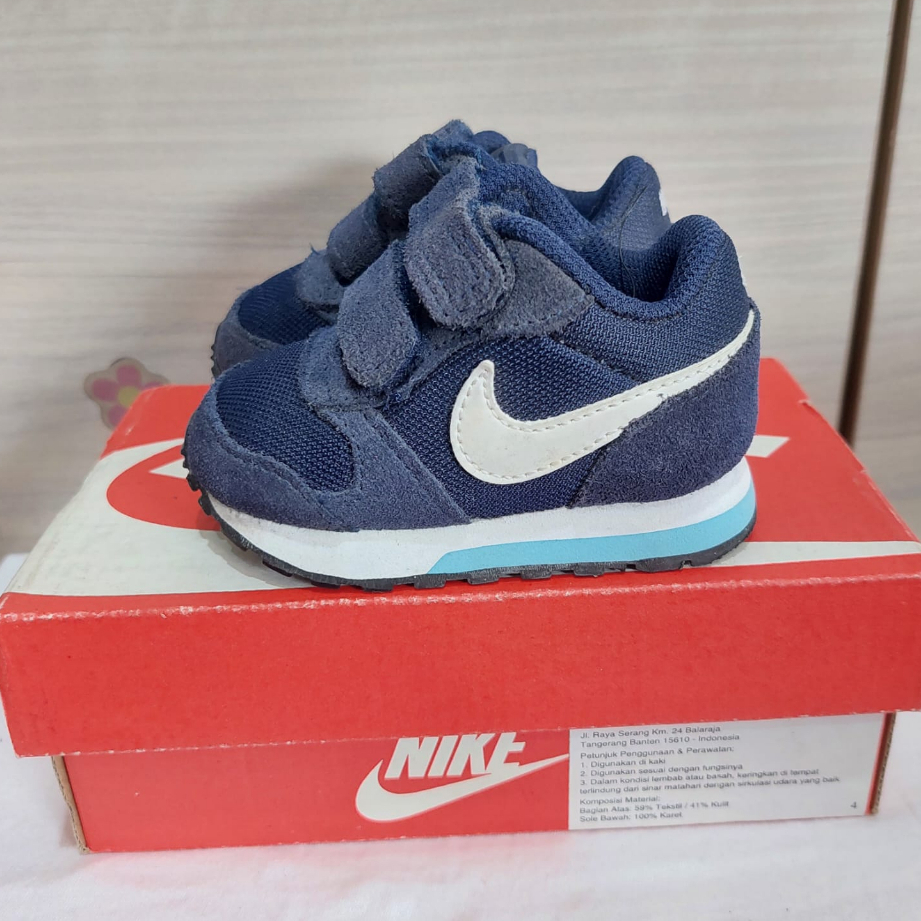 Nike MD Runner 2 TDV 807328-003 Originals / Sepatu Sneaker Anak